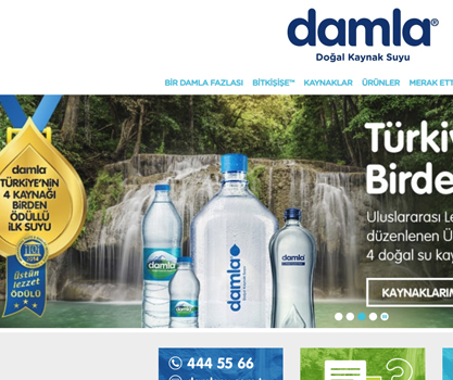 Damla Su Web Yazılımı  pc
