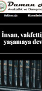 Duman Hukuk Avukatlık - AVUKAT FATİH DUMAN - Yapımda... phone
